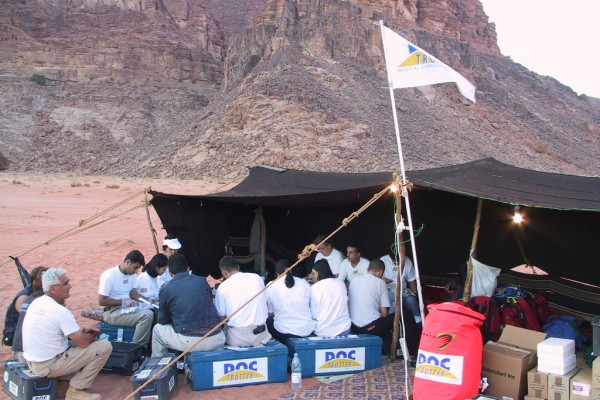 DocTrotter en Jordanie : Desert Cup 2001